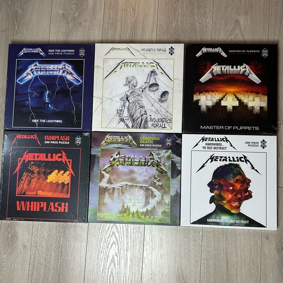 METALLICA ALBUM COVER PUZZLES! - Picture 8 of 8